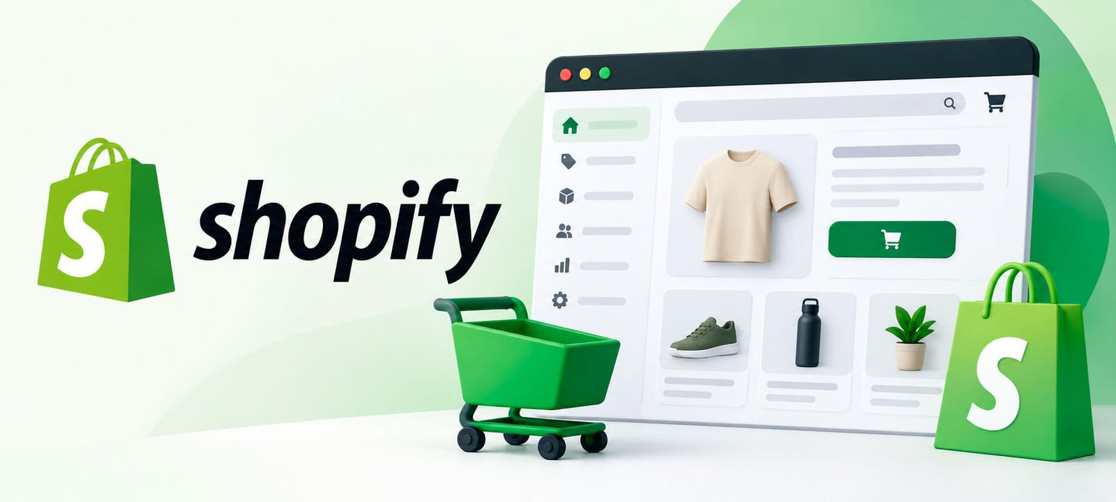 Exemplo de loja virtual criada em Shopify